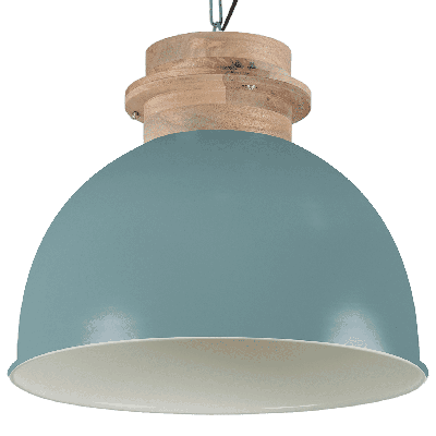 Industriële Hanglamp Legno 50 cm 1 Lichts Vintage Green