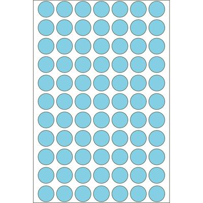 HERMA Universele etiketten/Kleur punten ø 13mm blauw voor handmatige opschriften 2464 St. HERMA Universele etiketten/Kleur punten ø 13mm blauw voor handmatige opschriften 2464 St.