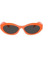 Prada Eyewear lunettes de soleil à monture papillon - Orange - thumbnail