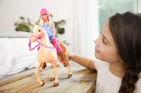 Barbie Basis Paard/Pop (Blond) - thumbnail