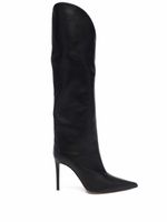 Alexandre Vauthier bottes en cuir - Noir