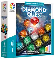 SmartGames Diamond Quest leerspel Nederlands, 1 speler, Vanaf 10 jaar, 80 opdrachten