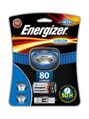 Energizer Vision Zwart, Blauw, Transparant Lantaarn aan hoofdband LED Energizer Vision Zwart, Blauw, Transparant Lantaarn aan hoofdband LED