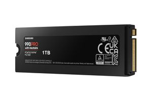 Samsung 990 PRO 1 TB NVMe/PCIe M.2 SSD 2280 harde schijf PCIe NVMe 4.0 x4 Retail MZ-V9P1T0CW