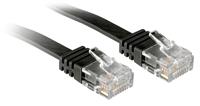 LINDY 47525 RJ45 Netwerkkabel, patchkabel CAT 6 U/UTP 10.00 m Zwart Snagless 1 stuk(s) - thumbnail