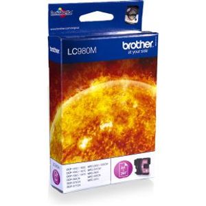 Brother LC-980M inktcartridge 1 stuk(s) Origineel Magenta