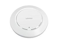 LANCOM LW-500 (WW) WiFi-5 Access Point met tot 867 MBit/s in rookmelder-design, vier geïntegreerde antennes, PoE (IEEE 802.3af), Dual Concurrent WLAN (2,4 & 5 GHz) 2x2 MIMO, wit