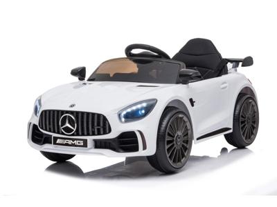 Mercedes GTR, 12 volt Kinder Accu Auto, rubberen banden, leder zitje Mercedes GTR, 12 volt Kinder Accu Auto, rubberen banden, leder zitje