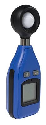 as - Schwabe Lux-Meter, Lumen-Messgerät, digitaler Lichtmesser und Beleuchtungsmessgerät mit Helligkeits-Sensor 24104