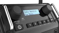 PerfectPro DABPRO Bouwradio DAB+, VHF (FM) AUX, Bluetooth Stofvast, Spatwaterbestendig, Stofdicht Zwart - thumbnail