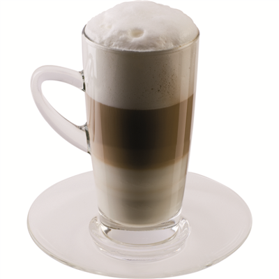 Scanpart Latte Macchiato Kop en Schotel