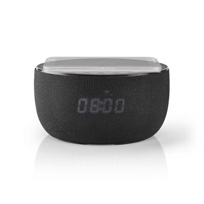 BluetoothÃÂî-Speaker met Draadloos Laden | 30 W | Tot 6 Uur Speeltijd | Klok | Zwart BluetoothÃÂî-Speaker met Draadloos Laden | 30 W | Tot 6 Uur Speeltijd | Klok | Zwart