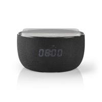 BluetoothÃÂÃÂ®-Speaker met Draadloos Laden | 30 W | Tot 6 Uur Speeltijd | Klok | Zwart