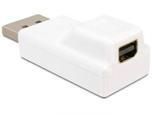 Delock 65240 Adapter DisplayPort 1.2 male > DisplayPort mini female