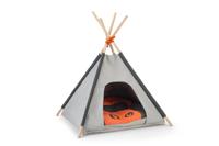 Beeztees Mohaki Tipi Tent - Kattenhuis - Grijs - 50x50x70 cm