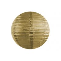 Gouden lampionnen rond 35 cm   -