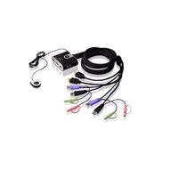 ATEN CS692-AT KVM-schakelaar met 2 poorten HDMI USB 1920 x 1200 pixels