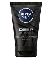 Men deep black face wash