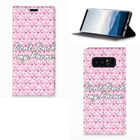Samsung Galaxy Note 8 Design Case Flowers Pink DTMP