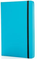 XD Collection notitieboek hardcover A5 polyurethaan turquoise