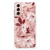 Back Cover Samsung Galaxy S21 FE Watercolor Flowers - thumbnail