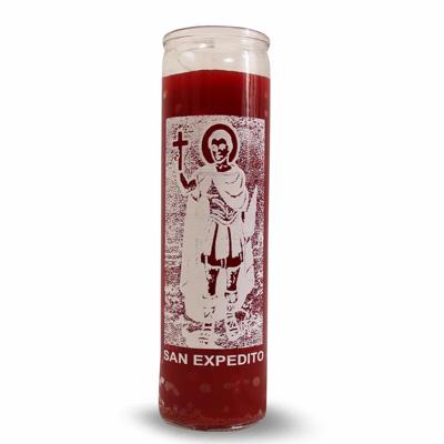 Bedrukte Kaars St. Expedito