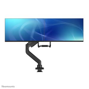 Neomounts DS75-450BL2 Monitor-tafelbeugel 2-voudig 43,2 cm (17) - 81,3 cm (32) Zwart, Zwart/blauw In hoogte verstelbaar, Kantelbaar, Zwenkbaar, Roteerbaar