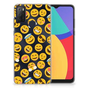 Alcatel 1S (2021) TPU bumper Emoji