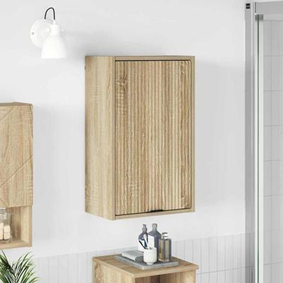 Badkamer Kast Sonoma eiken 39 x 23.5 x 65 cm Bewerkt hout