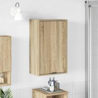 Badkamer Kast Sonoma eiken 39 x 23.5 x 65 cm Bewerkt hout