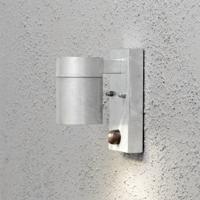 KonstSmide Wandspot Modena Downlight zinkgrijs met bewegingsmelder 7541-320