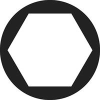 TOOLCRAFT 828796 Zeskantmoeren M1.4 DIN 934 Staal Verzinkt 20 stuk(s)