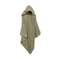 Little Dutch badcape Pure Olive Maat - thumbnail