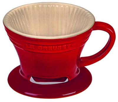 LE CREUSET - Aardewerk - Koffiefilter Rood LE CREUSET - Aardewerk - Koffiefilter Rood
