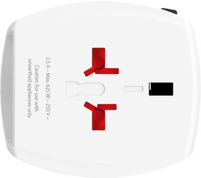 Skross 60572 oplader voor mobiele apparatuur Wit