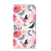 iPhone 15 Smart Cover Butterfly Roses - thumbnail