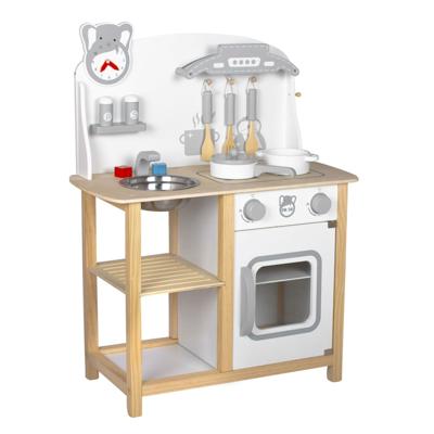 Baninni Speelkeuken Cucina hout grijs Baninni Speelkeuken Cucina hout grijs