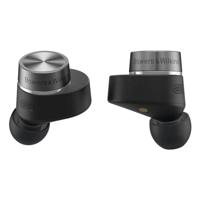 Bowers & Wilkins Pi7 S2 draadloze True Wireless Noice Cancelling hoofdtelefoon met Bluetooth, AptX, actieve ruisonderdrukking (ANC) en geïntegreerde microfoons, satijn zwart