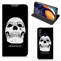 Mobiel BookCase Samsung Galaxy A60 Skull Eyes