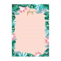 Fox & Fallow Tropical A4 Notepad