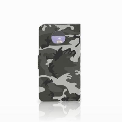 Motorola Moto G5S Plus Telefoon Hoesje Army Light