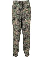 Iceberg pantalon de jogging à imprimé camouflage - Marron