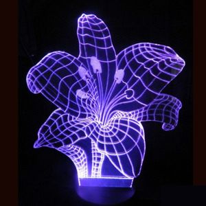 3D LED LAMP - LELIE BLOEM