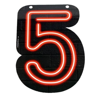 NEON cijfer 5