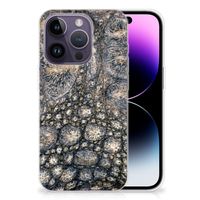 Apple iPhone 14 Pro TPU Hoesje Krokodillenprint - thumbnail