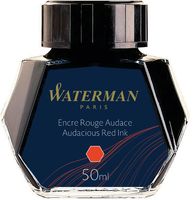 Waterman vulpeninkt 50 ml, rood (Audacious)