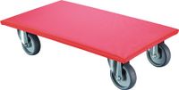 BS Rollen Transportroller | wiel d. 100 mm 330 kg | L600 mm B350 mm | thermoplastisch | 1 stuk - A.-ROLLER.850 A.-ROLLER.850