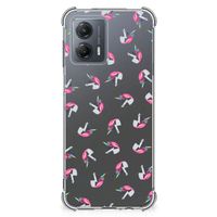 Doorzichtige Silicone Hoesje voor Motorola Moto G53 Unicorns