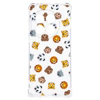 Doorzichtige Silicone Hoesje voor OnePlus 12 Dieren Emojis