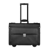 Dermata Business Pilottrolley zwart Handbagage koffer